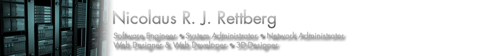 Nicolaus R. J. Rettberg - Resume Software Engineer